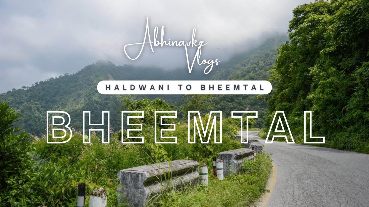Haldwani to Bhimtal Bike Ride Vlog 🏍️ | Beautiful Hill Road Journey | Abhinav Ke Vlogs