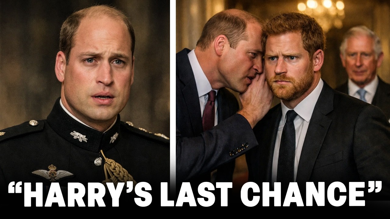 3 MIN AGO: William REVEALS What Queen Told Him About Harry’s Final Chance