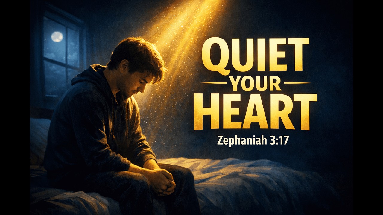 He Will Quiet You With His Love | Peaceful Worship from Zephaniah 3:17