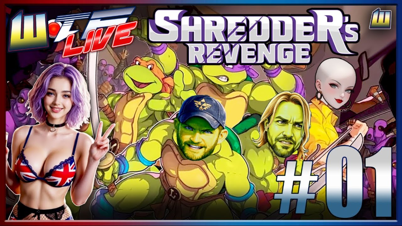 WoTF Plays TNMT Shredder's Revenge! Part 1