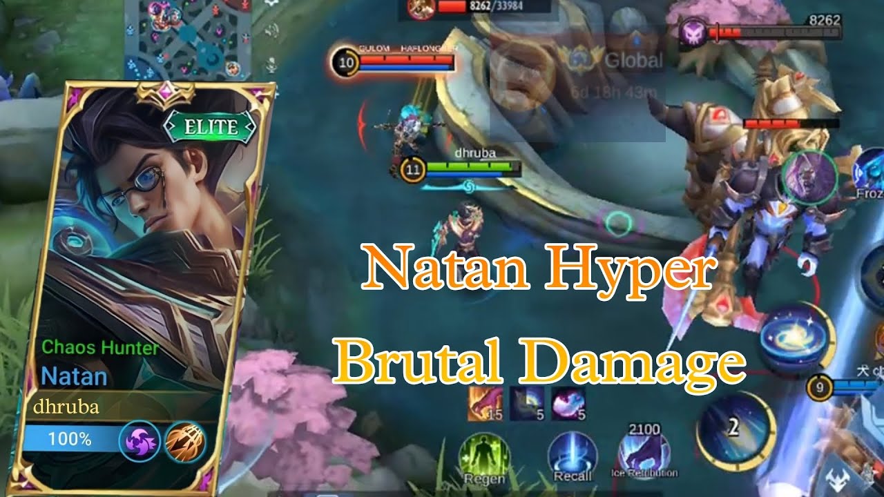 100% BRUTAL DAMAGE HYPER NATAN BEST BUILD 2023 ♨️🔥