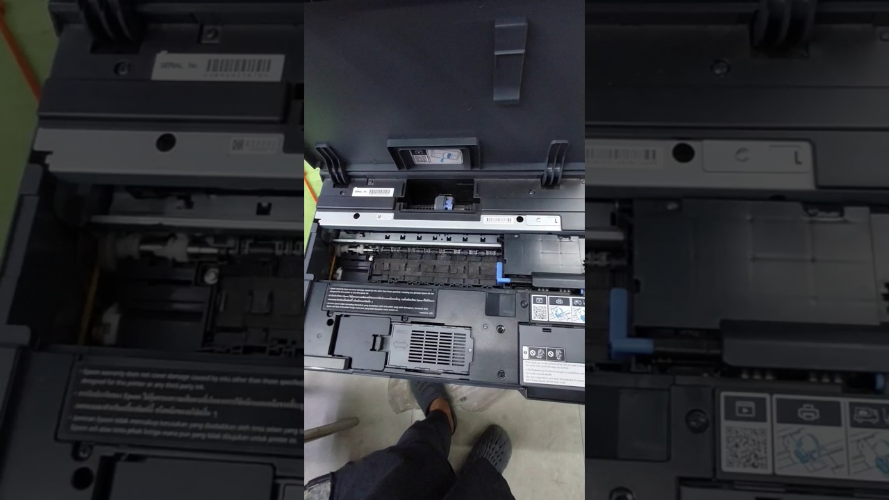 Epson L8050 printer head problem print lining problem and solutions #shorts #shortsfeed