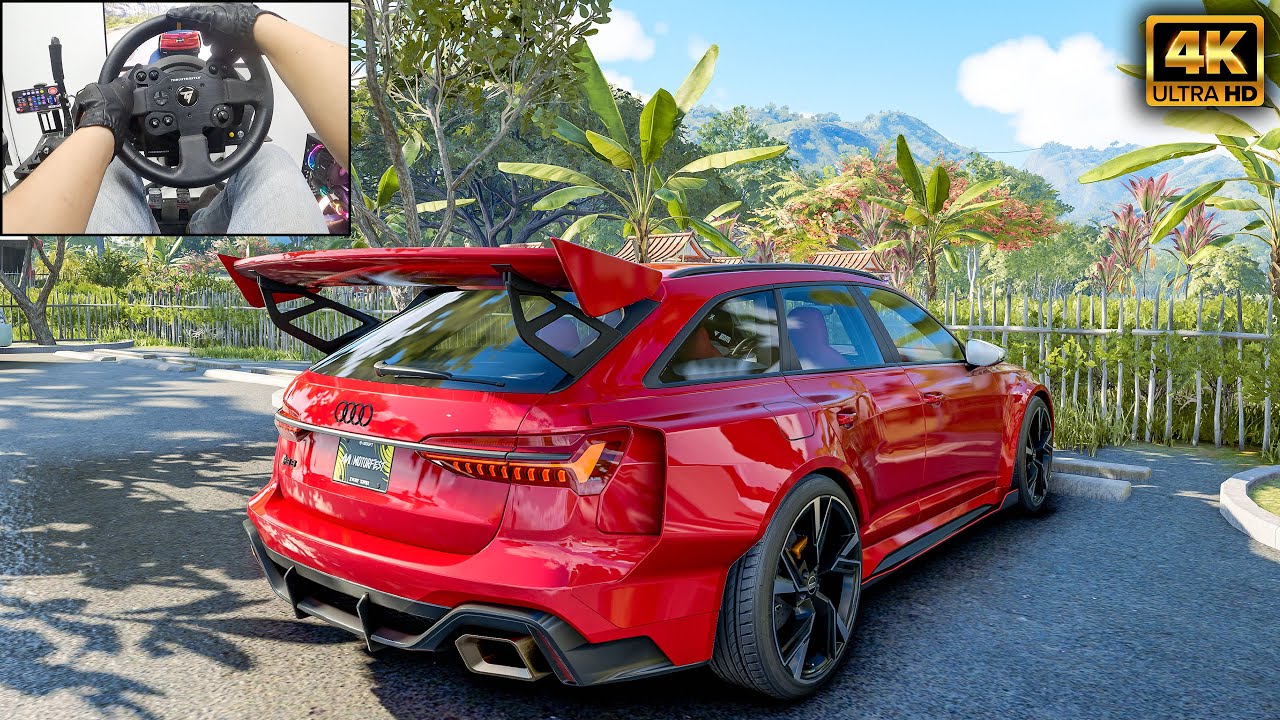 Audi RS6 Avant - The Crew Motorfest | Thrustmaster TX - Gameplay