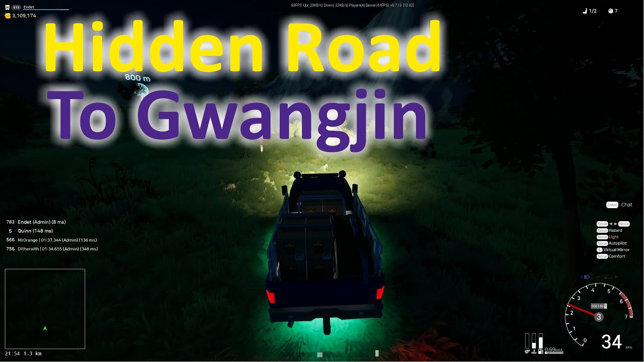 A Hidden road! New shortcut to Gwangjin in Motor Town: Behind the Wheel