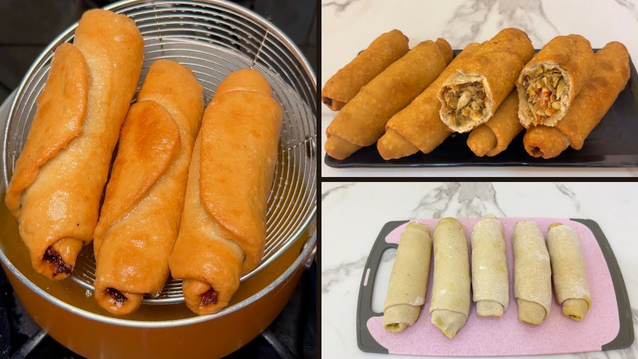 How to make Nigerian fish roll | Easy fish roll recipe | Soft & Delicious 