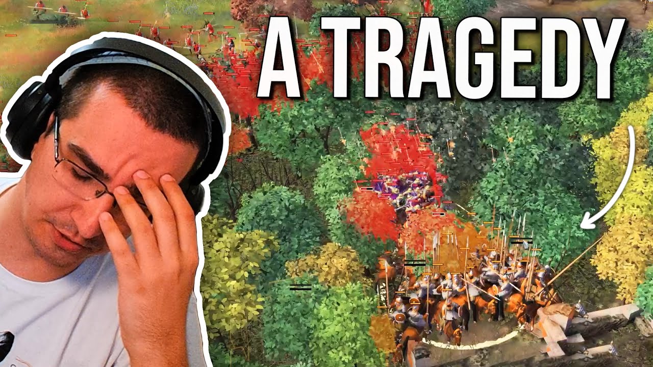 A Disaster Strikes in 8 Golds FFA on Glade in AOE4