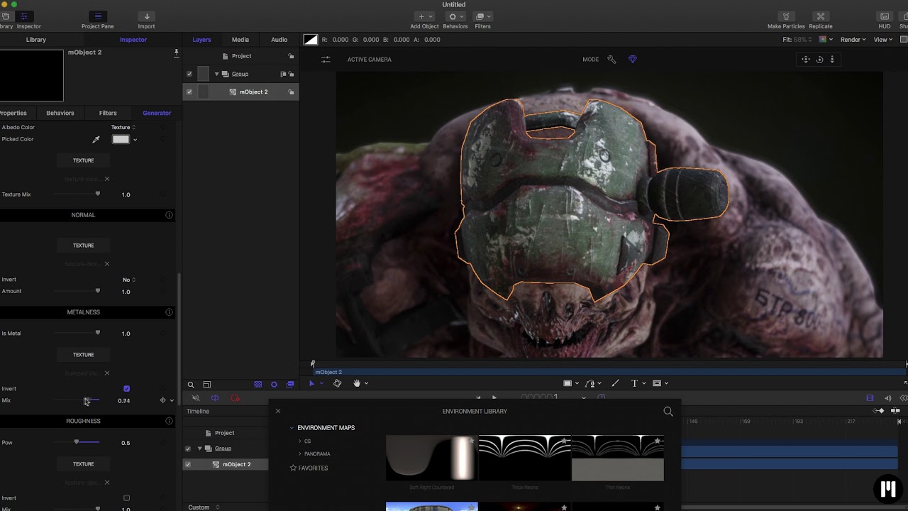 mO2 - Apple Motion & FCPX Plugin - Work In Progress