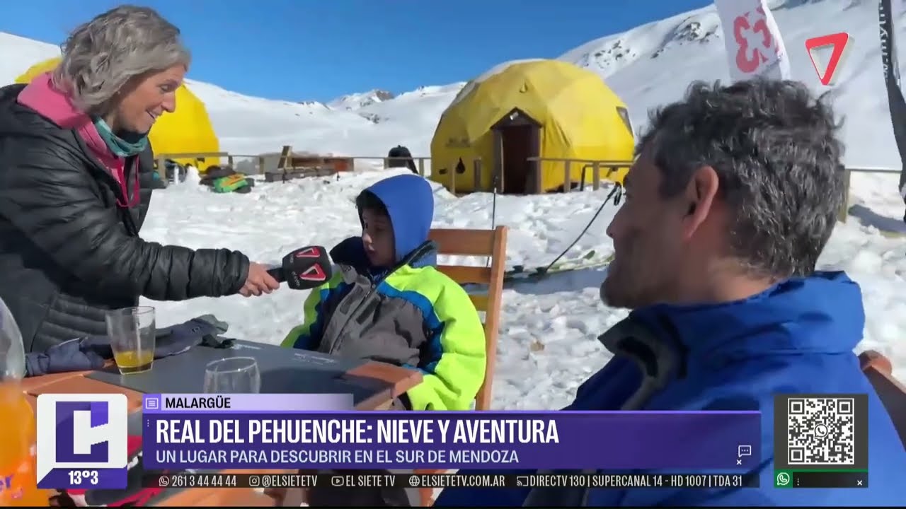 MALARGÜE: así es el centro invernal REAL del Pehuenche