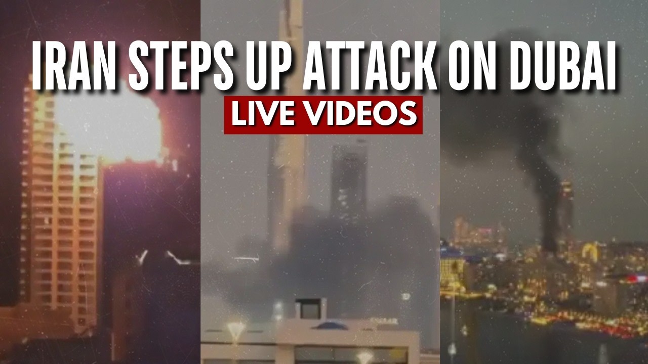 UAE Attack Live Updates | Iran Attack On Dubai News Today | Dubai Attack LIVE Videos