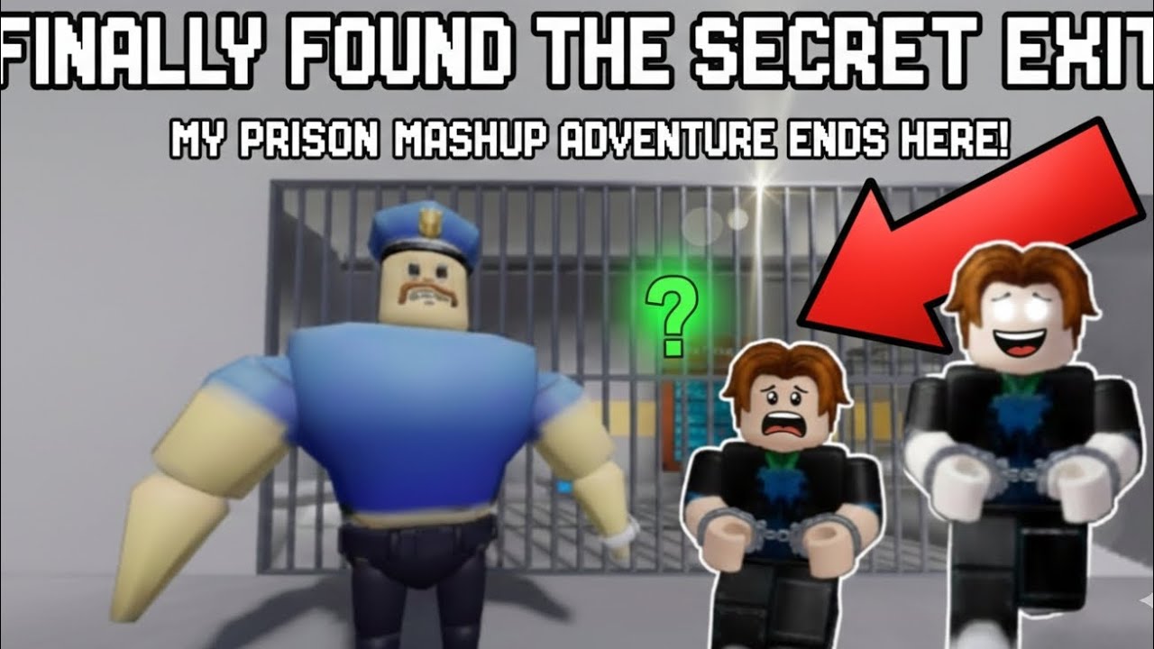 Finally Escape this prison this video |roblox