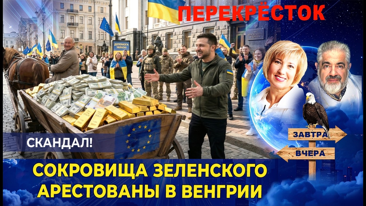 Более 80 миллионов долларов и 9 кг золота Зеленского арестованы. Трамп требует капитуляции Ирана.