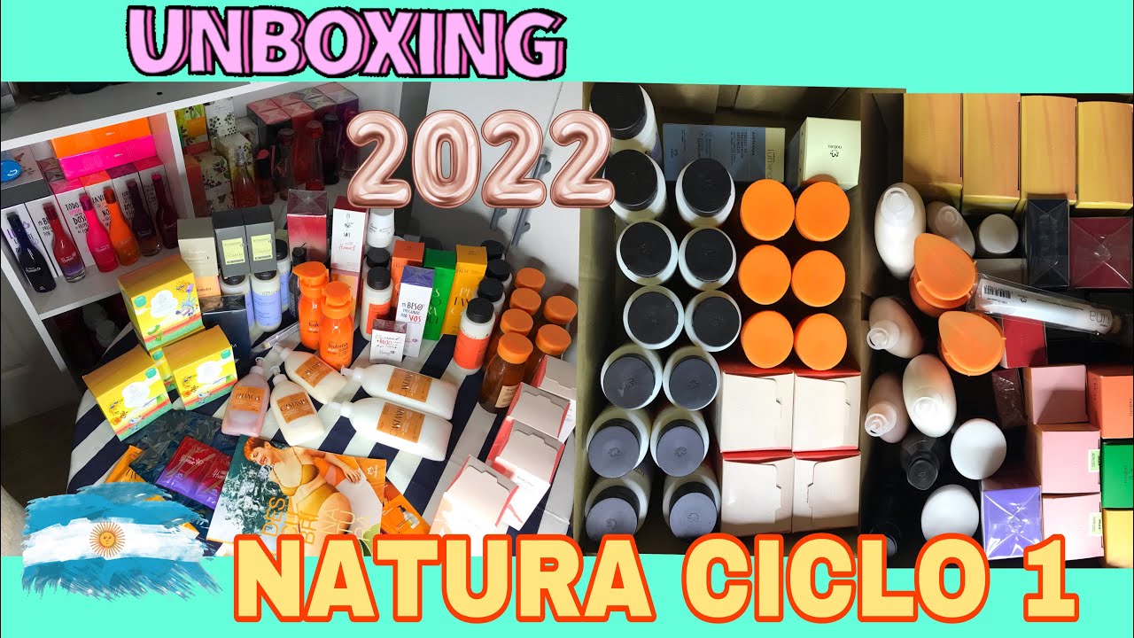 UNBOXING NATURA CICLO 1 2022 ARGENTINA 😍😍♥️