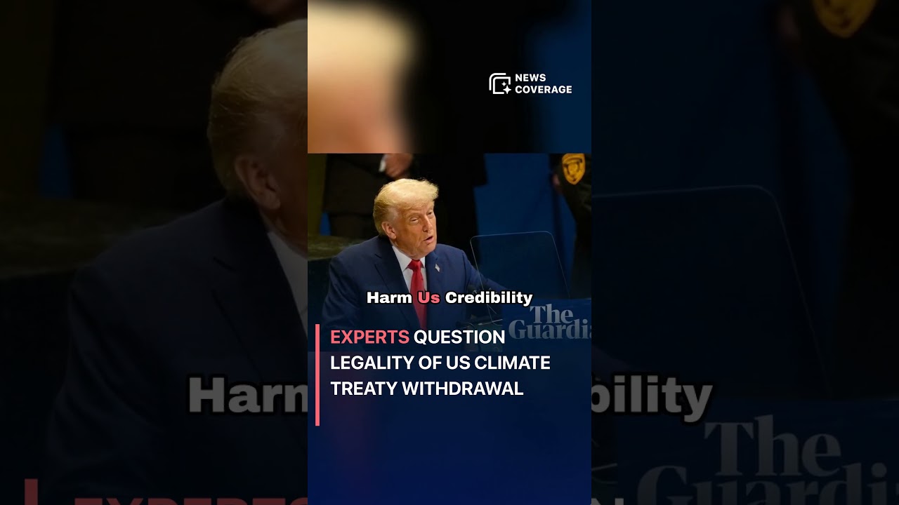 Эксперты ставят под сомнение законность выхода США из Договора о климате 