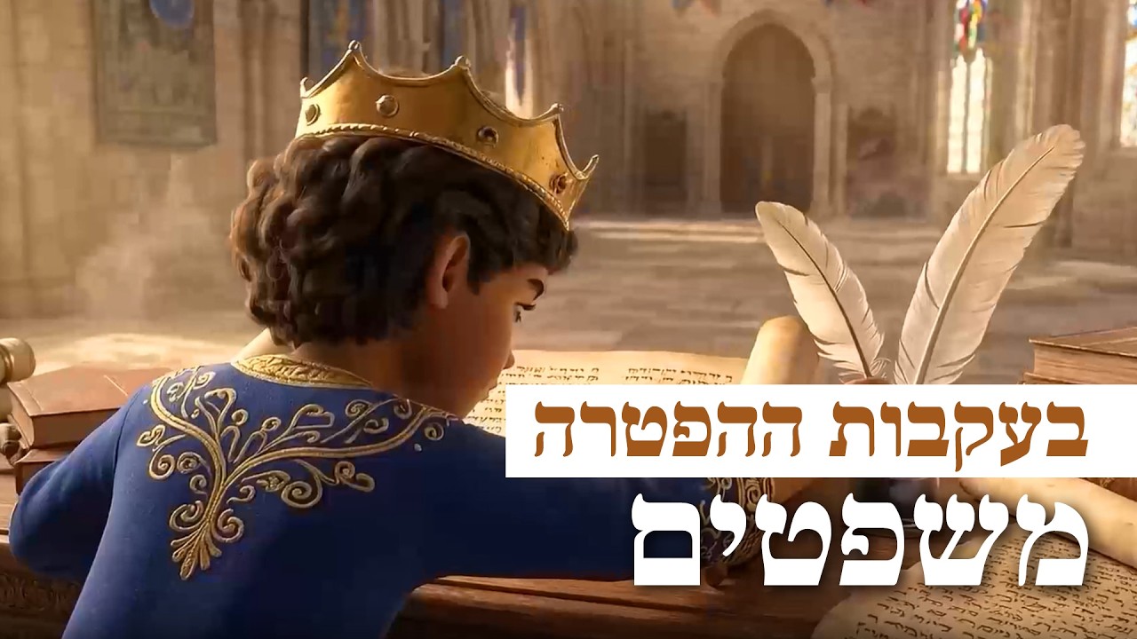 בעקבות 📖 ההפטרה | הפטרת משפטים באנימצית AI