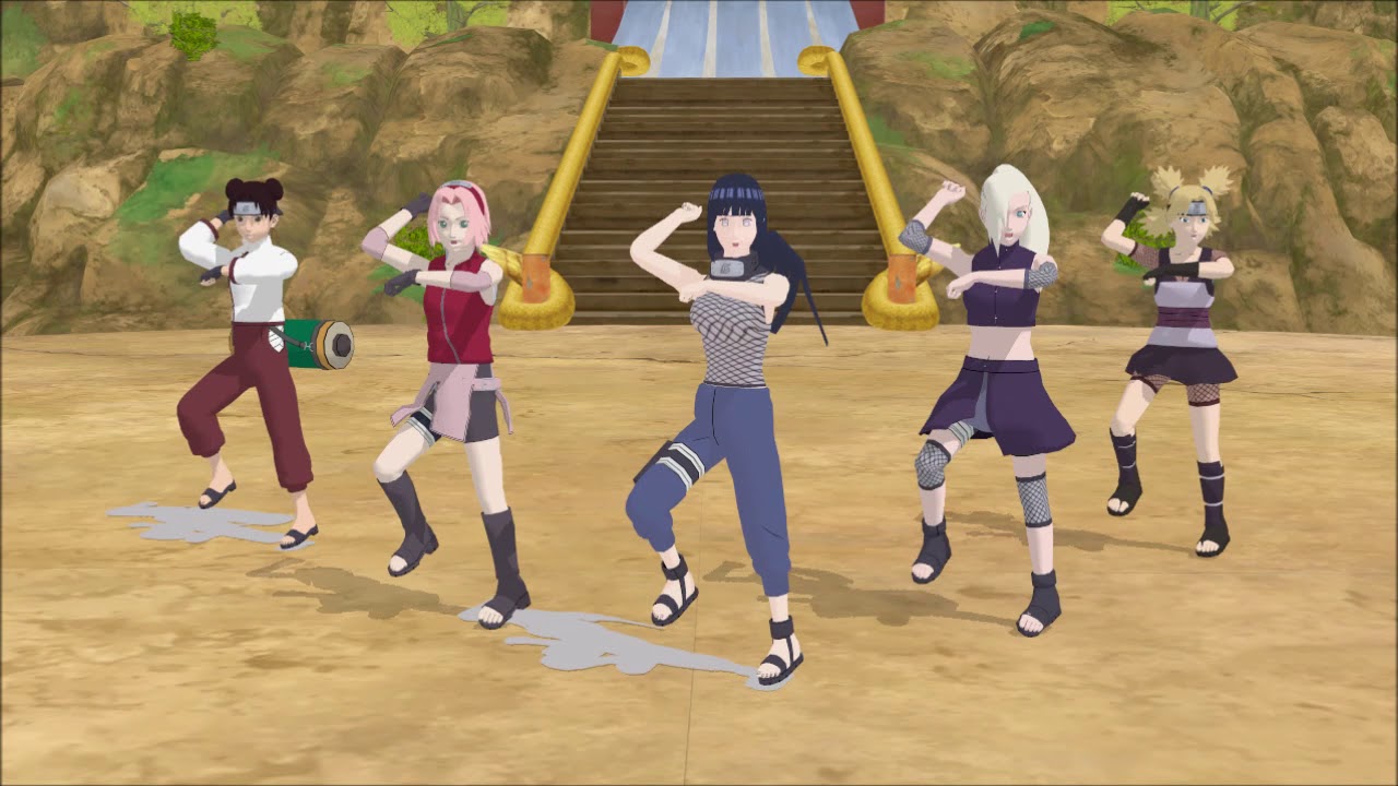[MMD] Naruto Gangnam Style