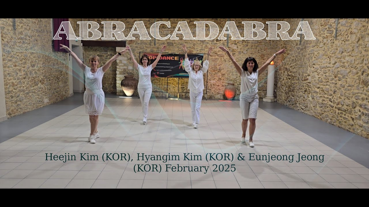 ABRACADABRA Line Dance (DEMO & TEACH)
