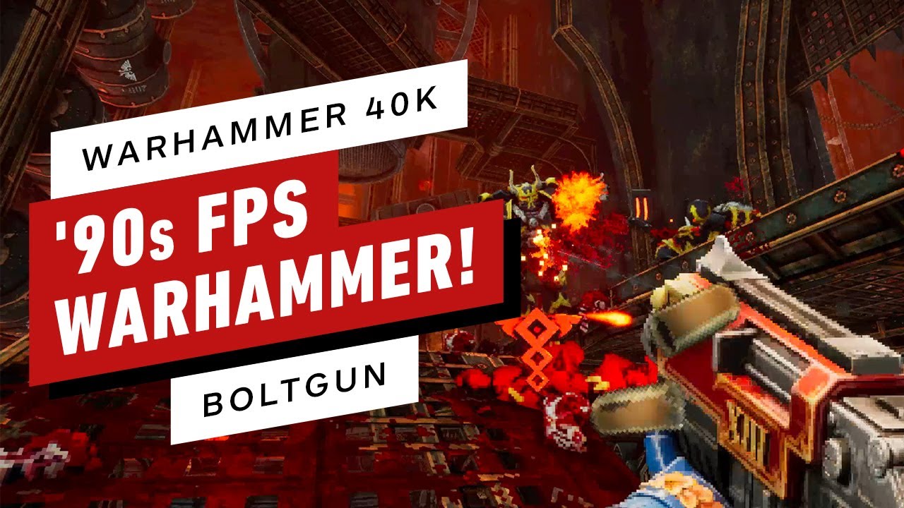Warhammer 40K: Boltgun Is an FPS That Parties Like it's 1996