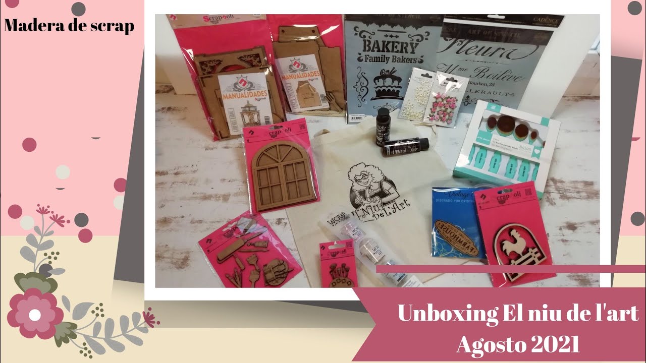 Unboxing El Niu de l'art - Agosto 2021