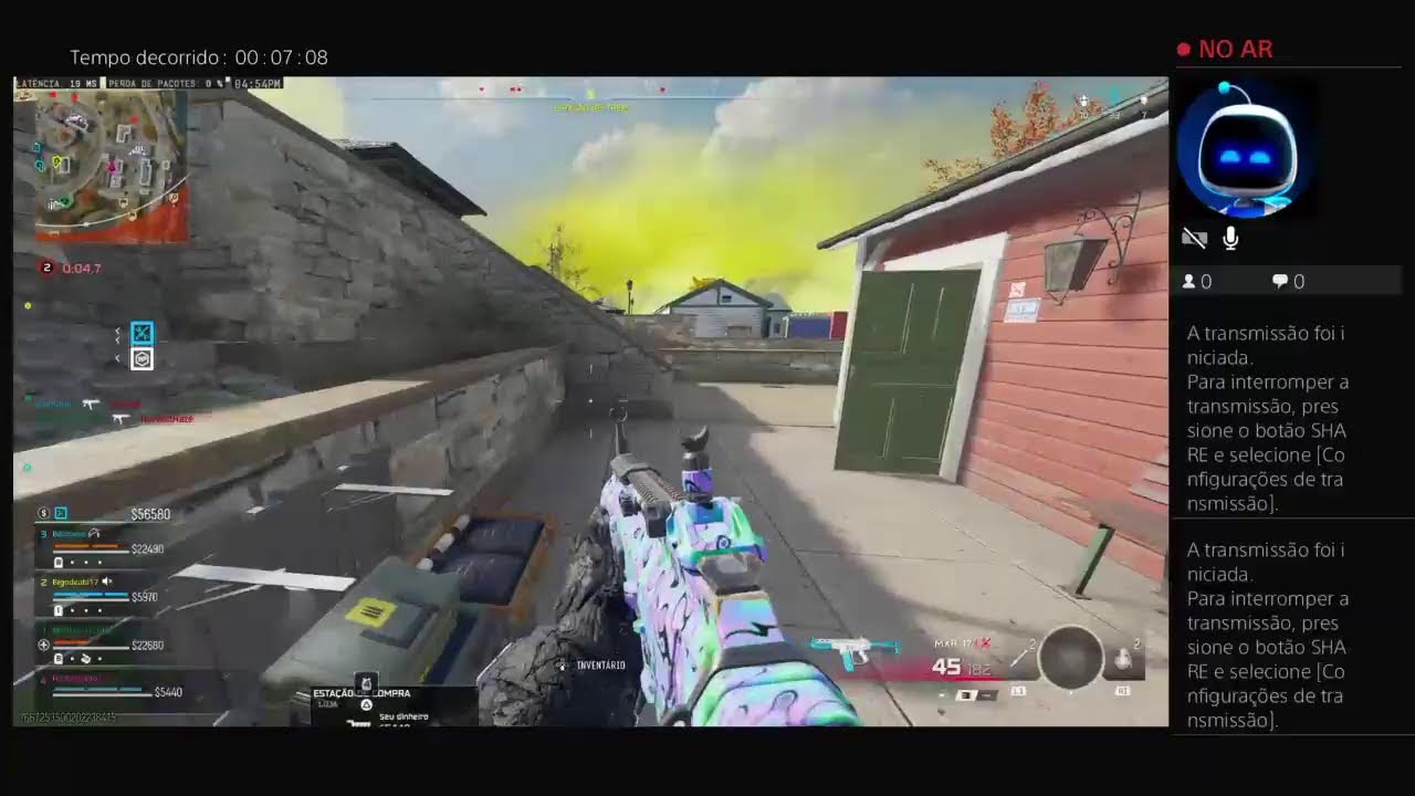 Transmissão ao vivo do PS4 de Fechamento1