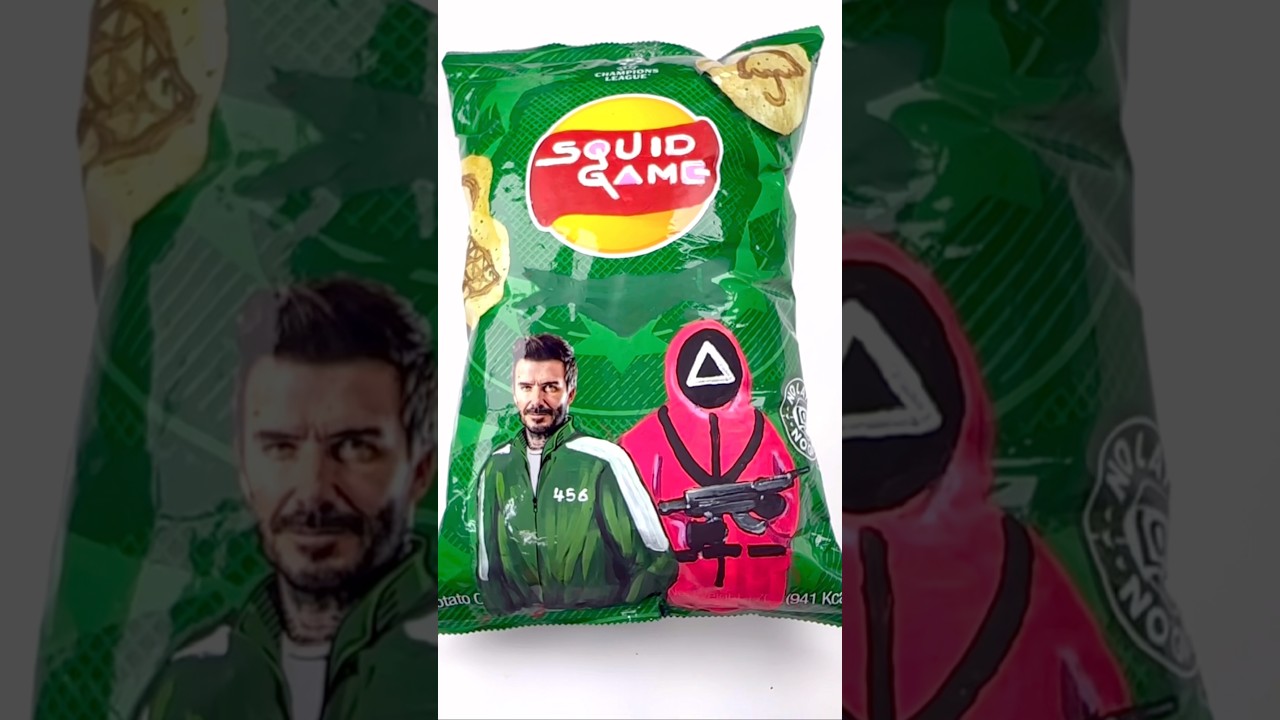What's the taste Lay&rsquo;s? #squidgame #snacks #lays
