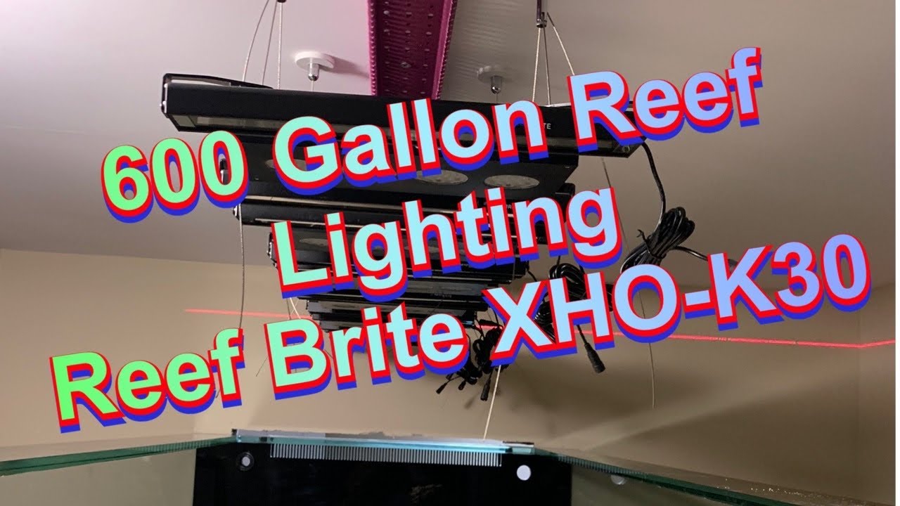 600 Gallon Reef lighting The New Reef Brite XHO-K30 Kits