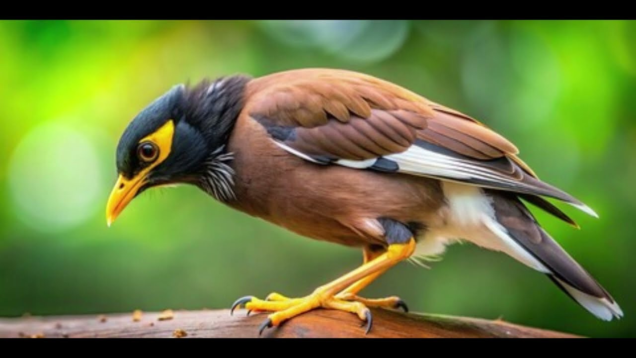Oddiy Myna qushi