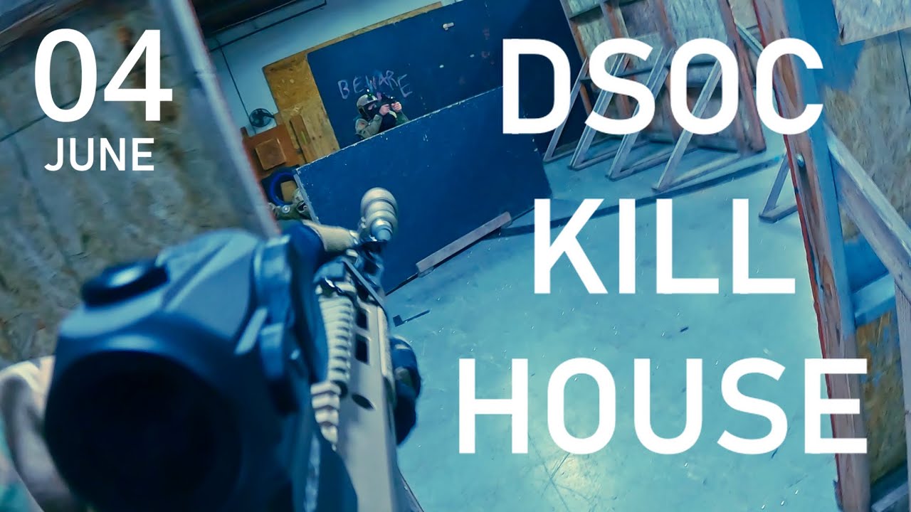 This is What Airsoft is About... DSOC Killhouse Gameplay