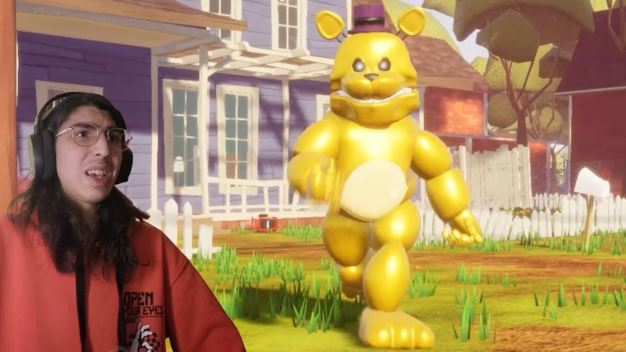 MERHABA FREDBEAR!! / Hello Neighbor Fredbear Modu