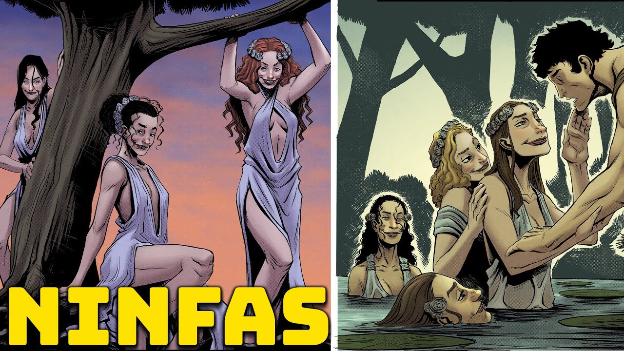 As Belas Ninfas da Mitologia Grega
