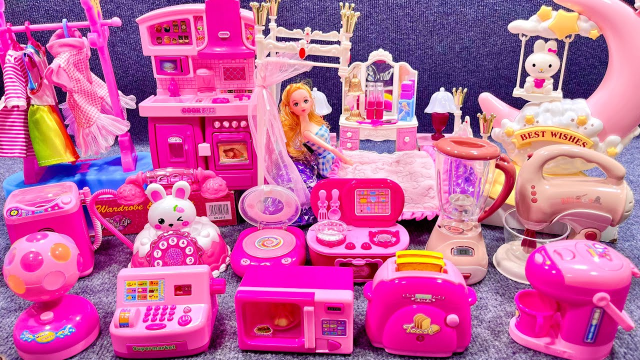 15 Minutes Satisfying with Unboxing Cute Princess House＆Cozy Bedroom Collection Toys Review｜ASMR