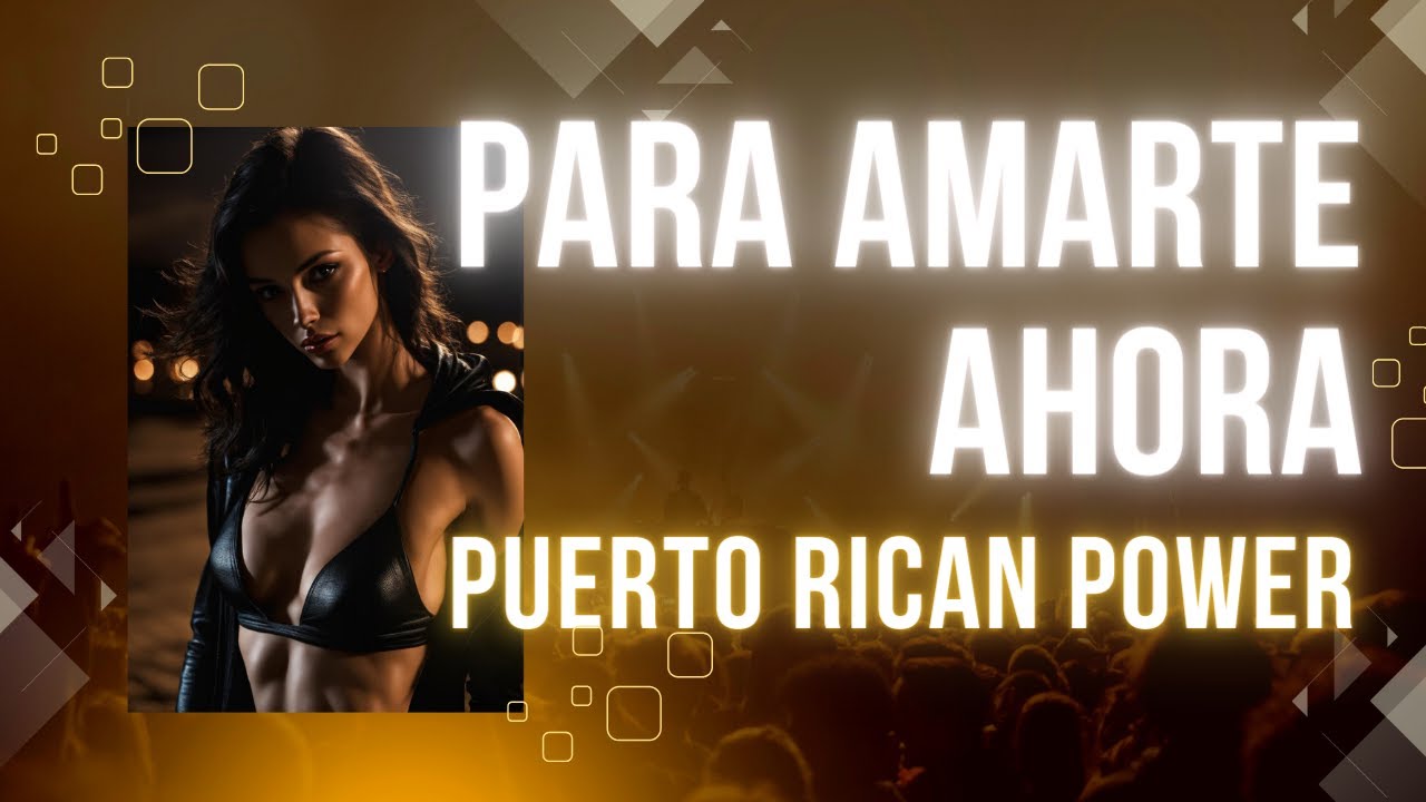 PARA AMARTE AHORA || PUERTO RICAN POWER || KARAOKE SALSA HQ