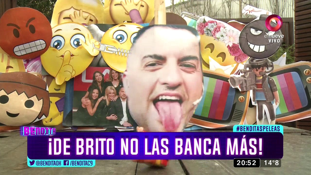 ¡De Brito no las banca más!
