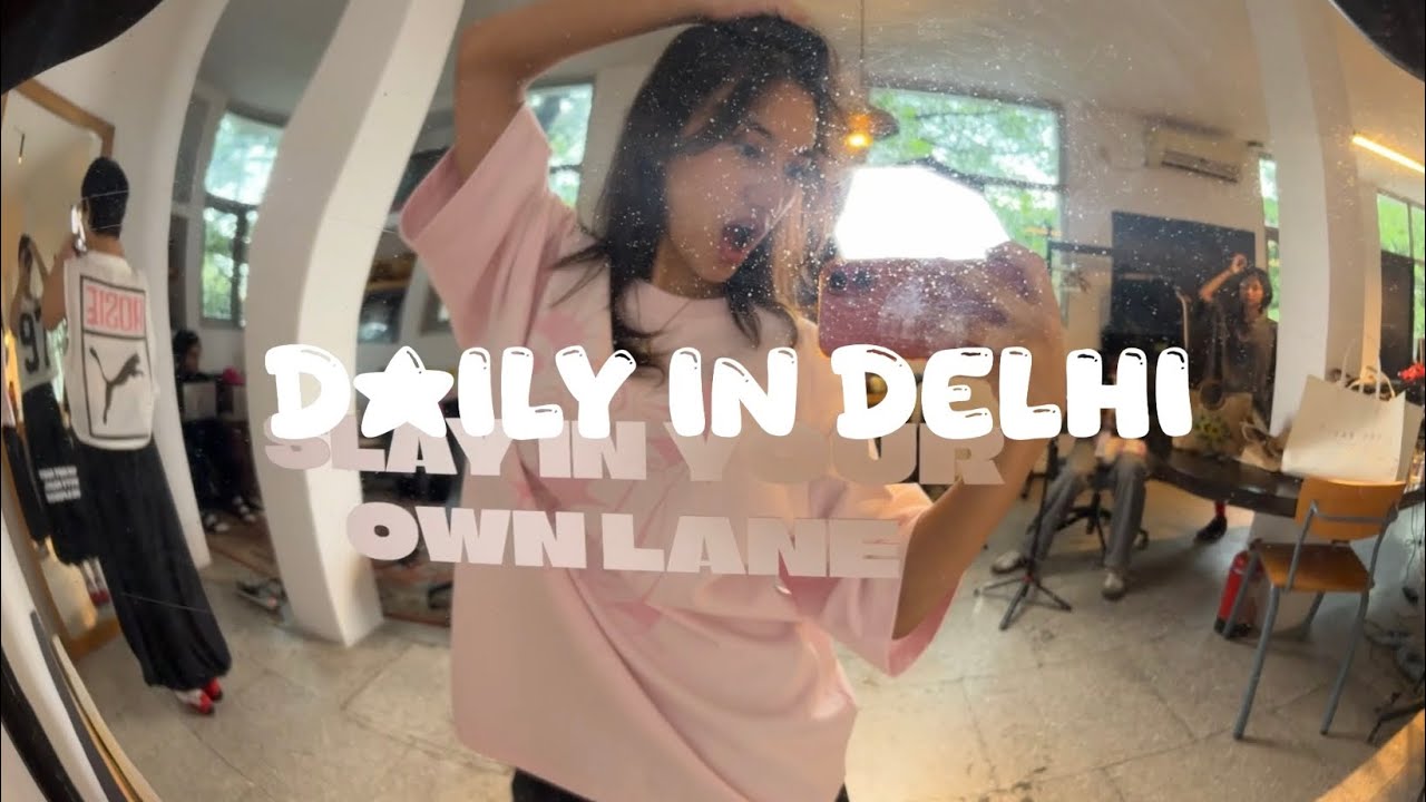 Daily in Delhi as a content creator