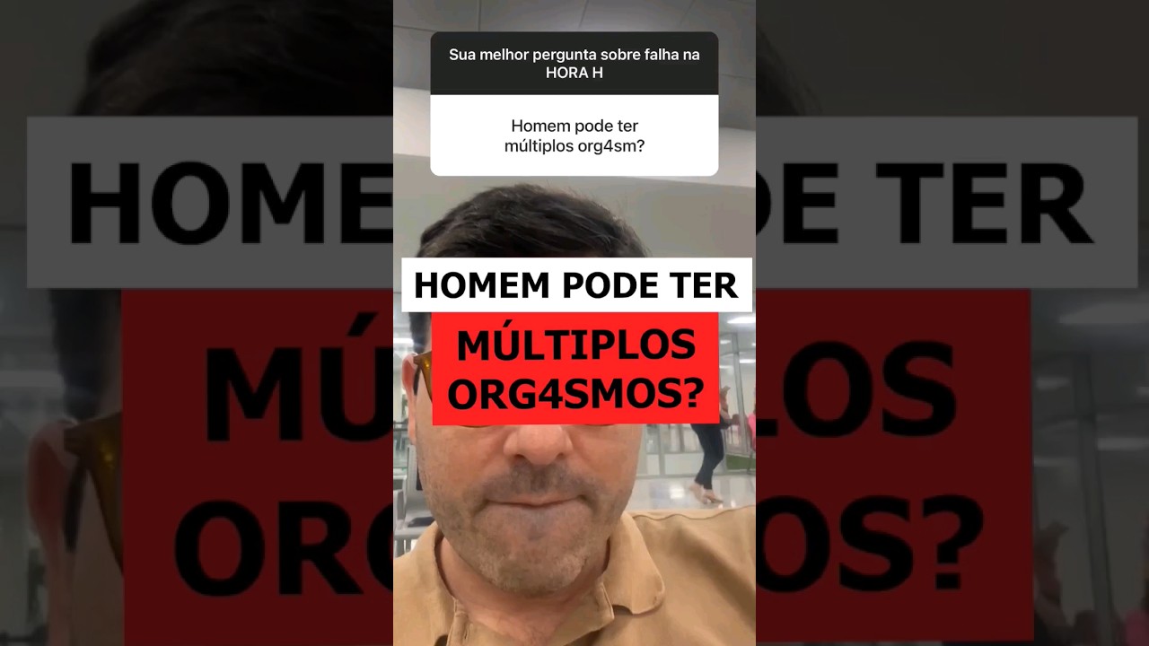 O homem pode ter m&uacute;ltiplos Orgazmus?