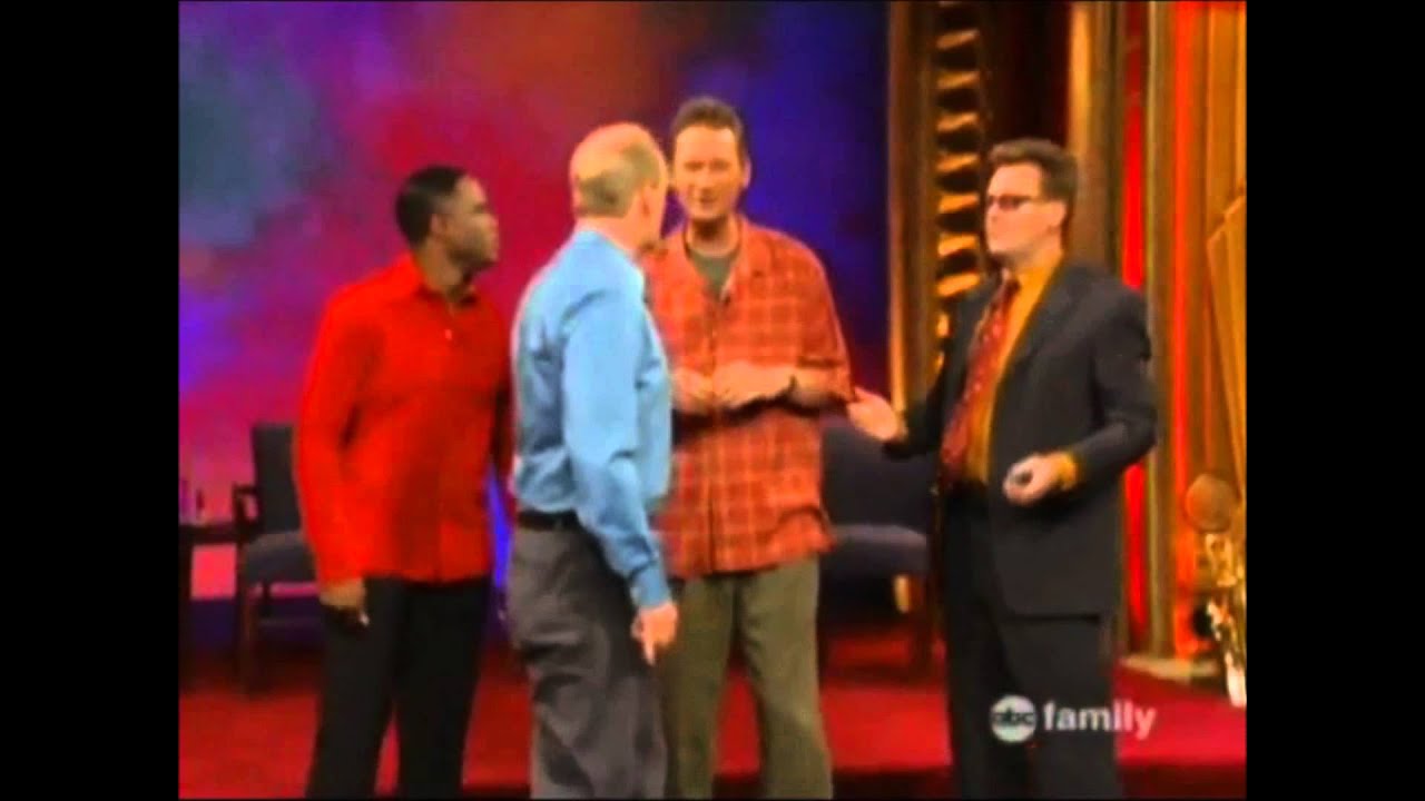 Whose line is it anyway? Colin think's you're crap!