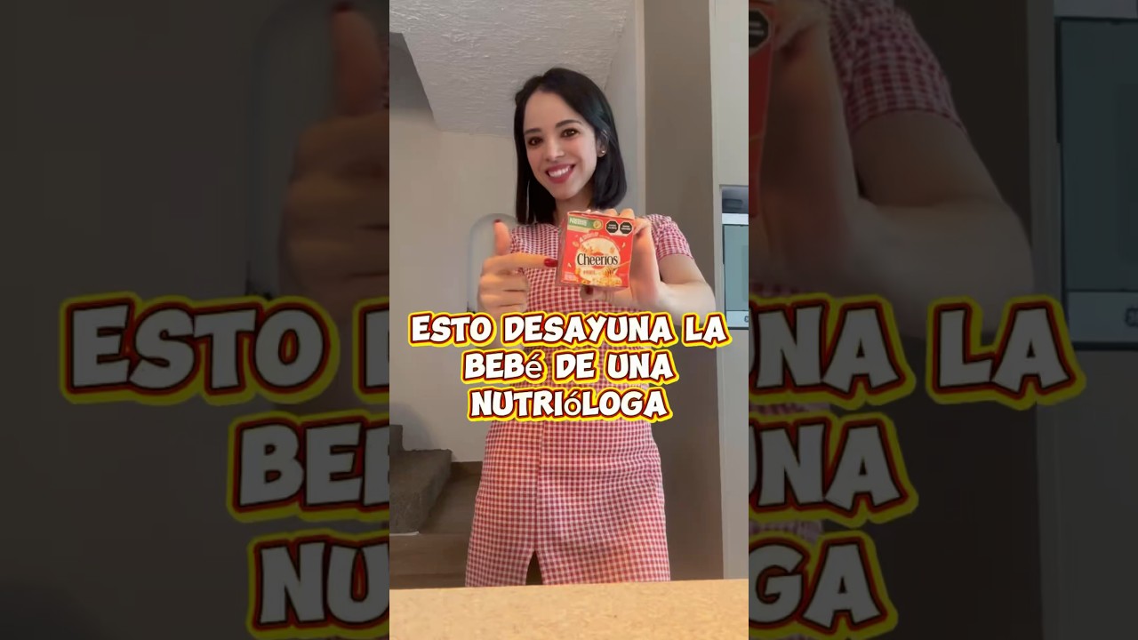 Esto le doy a mi beb&eacute; como desayuno, siendo nutri&oacute;loga #nutriologa #lunchescolar #comidaparabebe