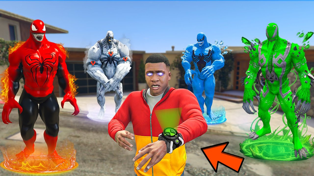 $1 to $1000000000 VENOM Elemental Suit In GTA 5