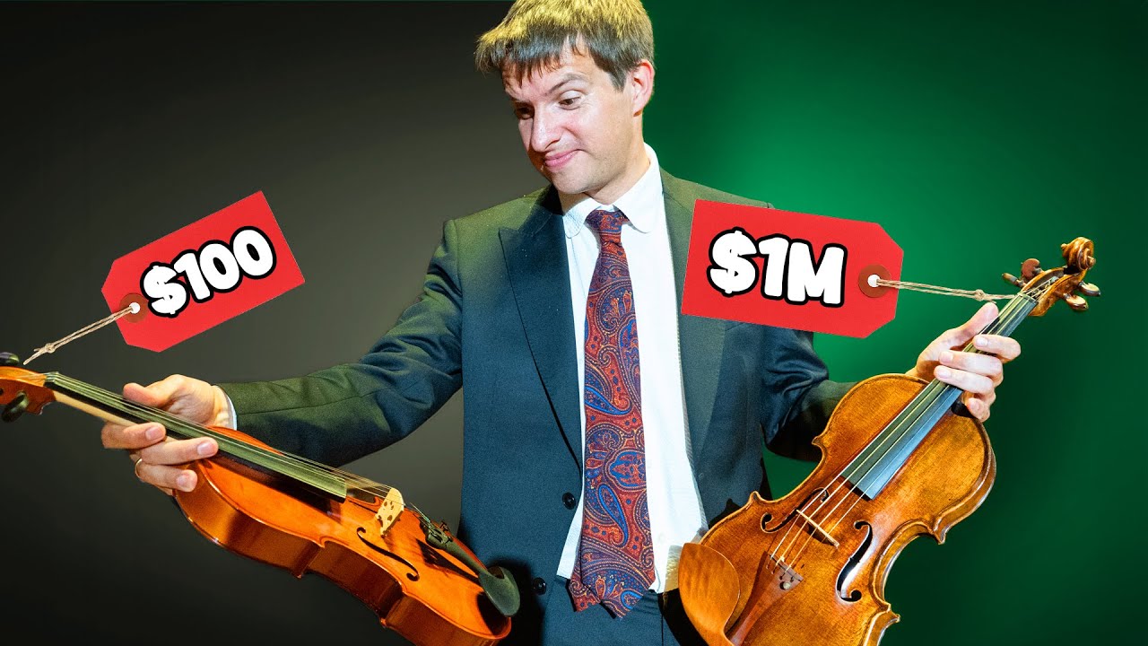 Скрипка за 100 против 1 000 000 долларов!
