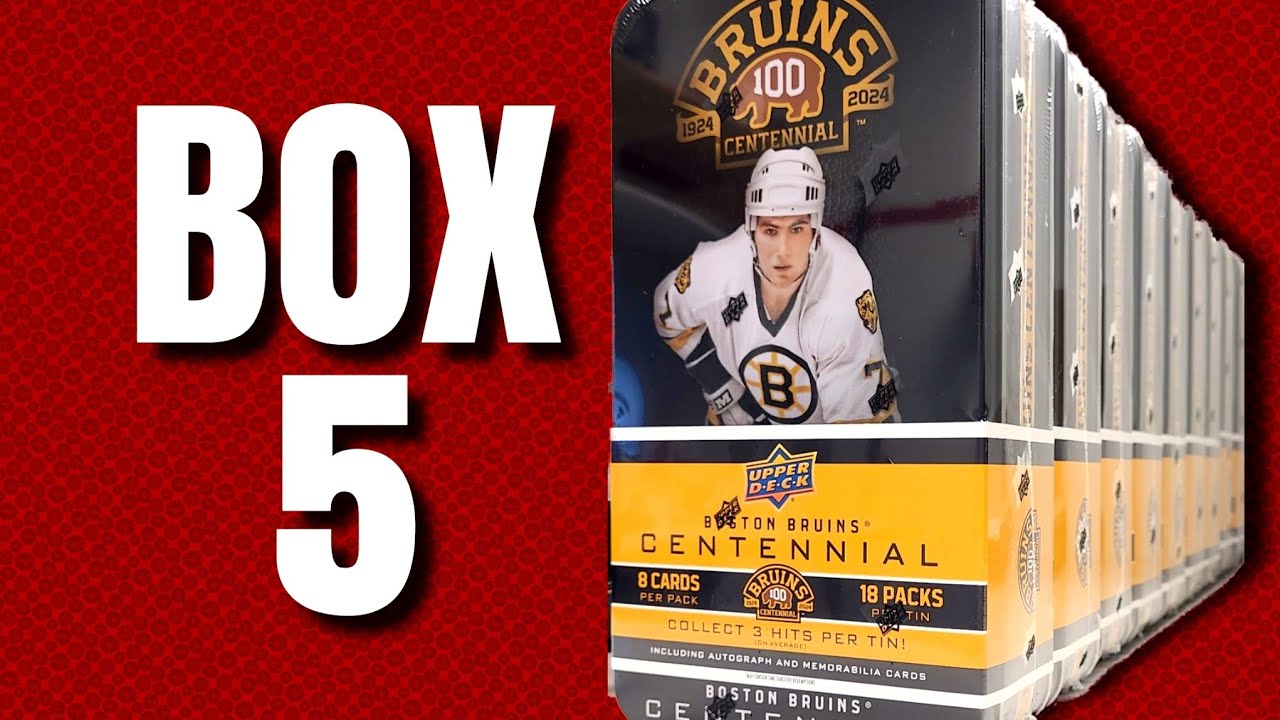 2023-24 Upper Deck Bruins Centennial Hobby Box Break #5
