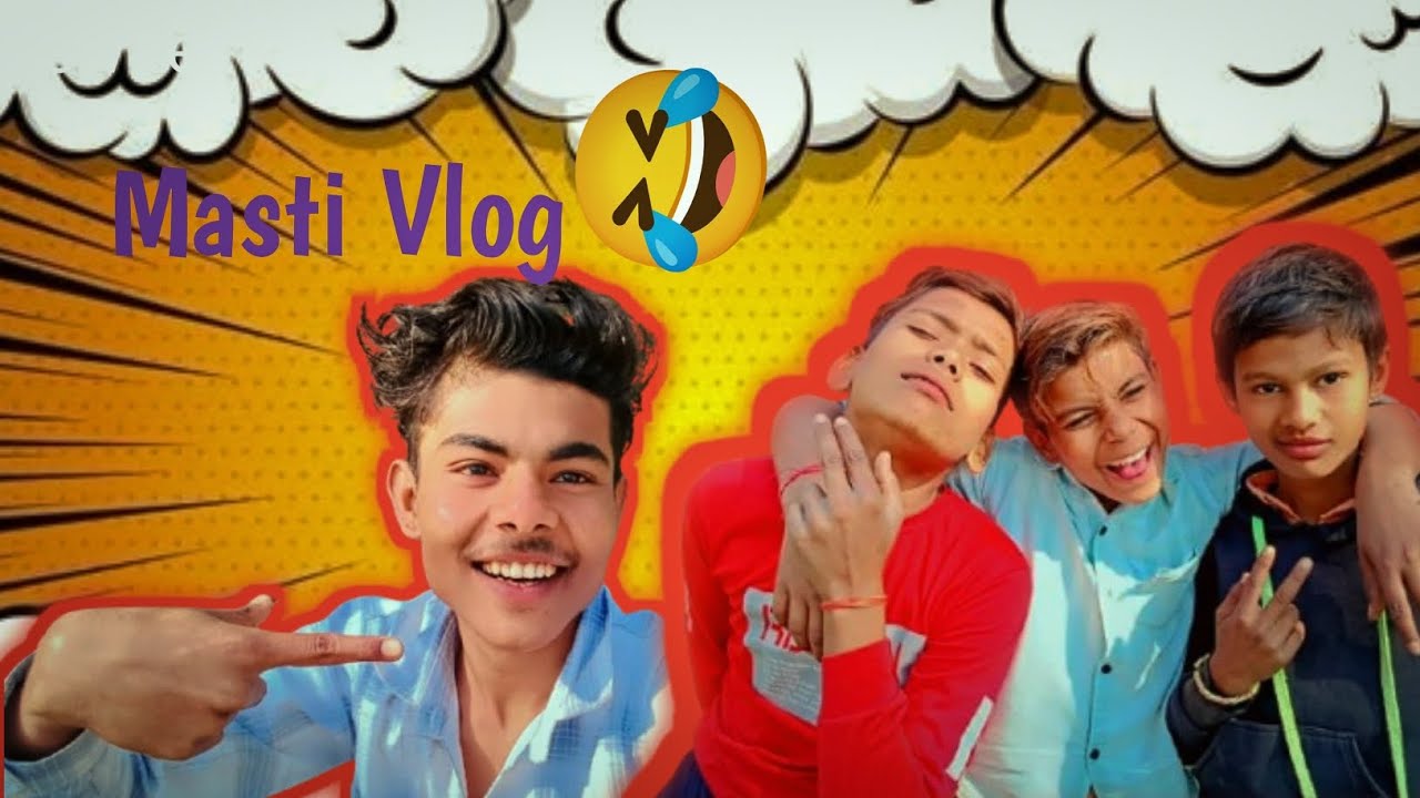 How To Upload YouTube Vlog? masti vlog 😃 