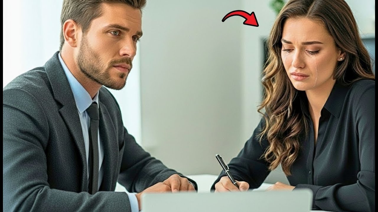 Weinend unterschrieb sie die Scheidung, zerriss den Test und ging — sechs Jahre später...