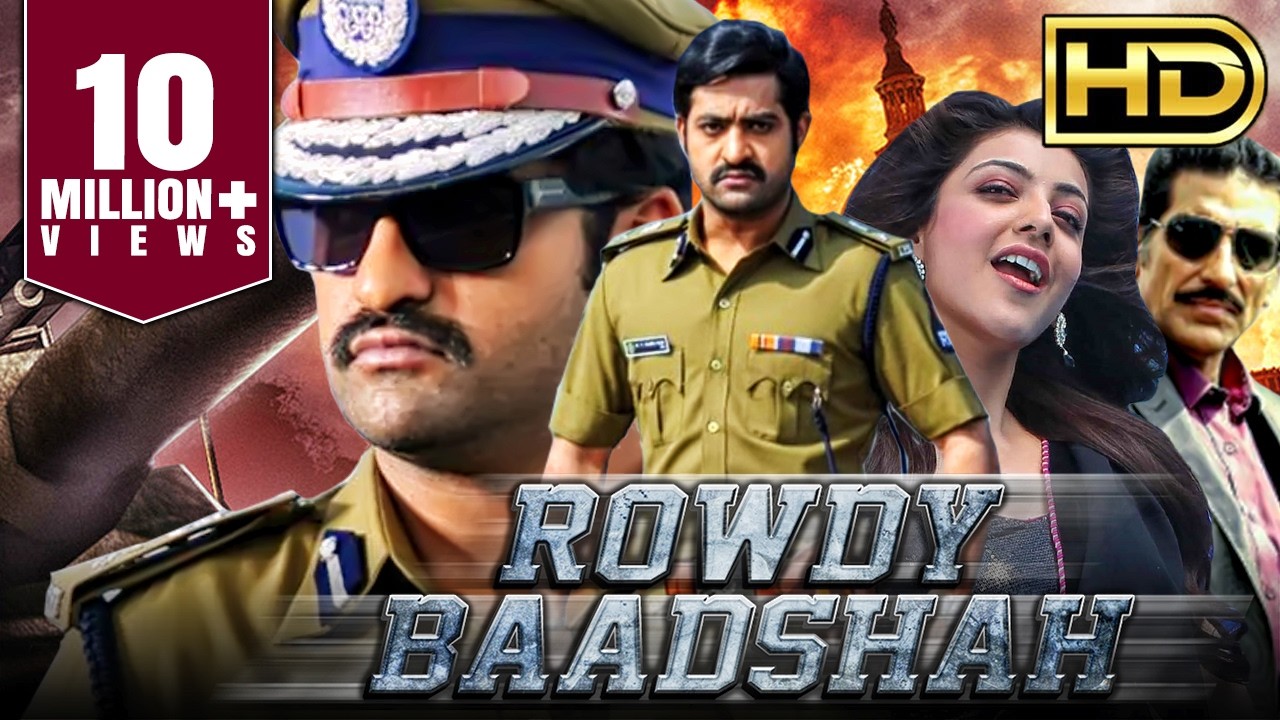 रावडी बादशाह (Full HD) जूनियर एनटीआर की एक्शन हिंदी डब्ड मूवी | काजल अग्गरवाल, ब्रह्मानंदम