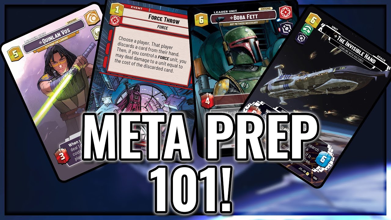 How to WIN in the Star Wars Unlimited Meta! – BEST Decks & Counters!
