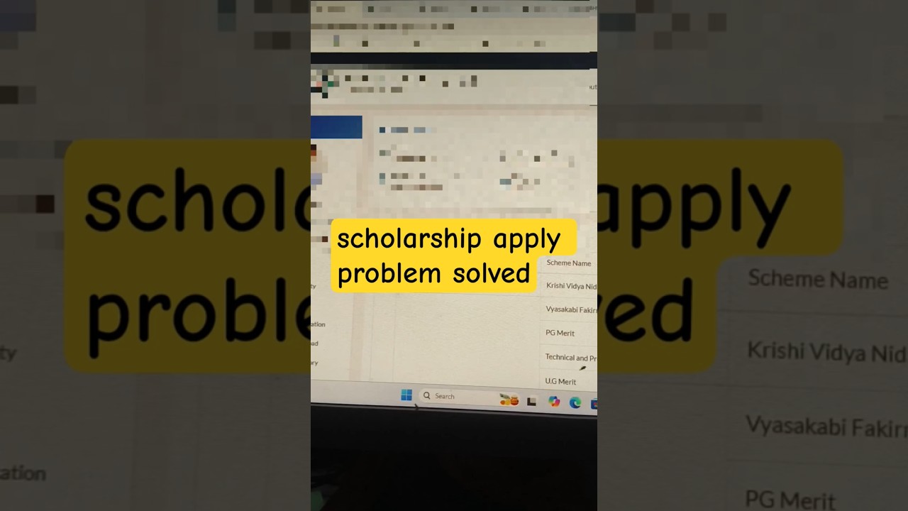 scholarship apply problem solved #problem #scholarship #state