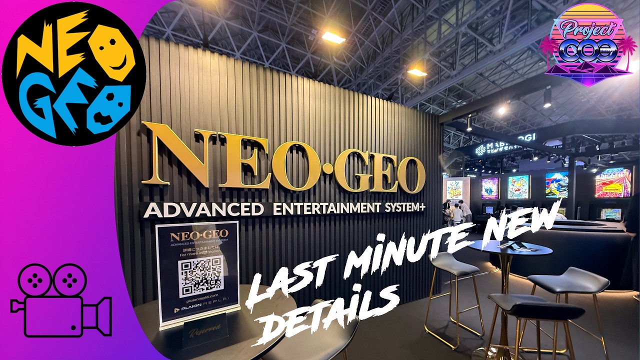 Последние технические подробности о Neo Geo AES+ с TGS 2026