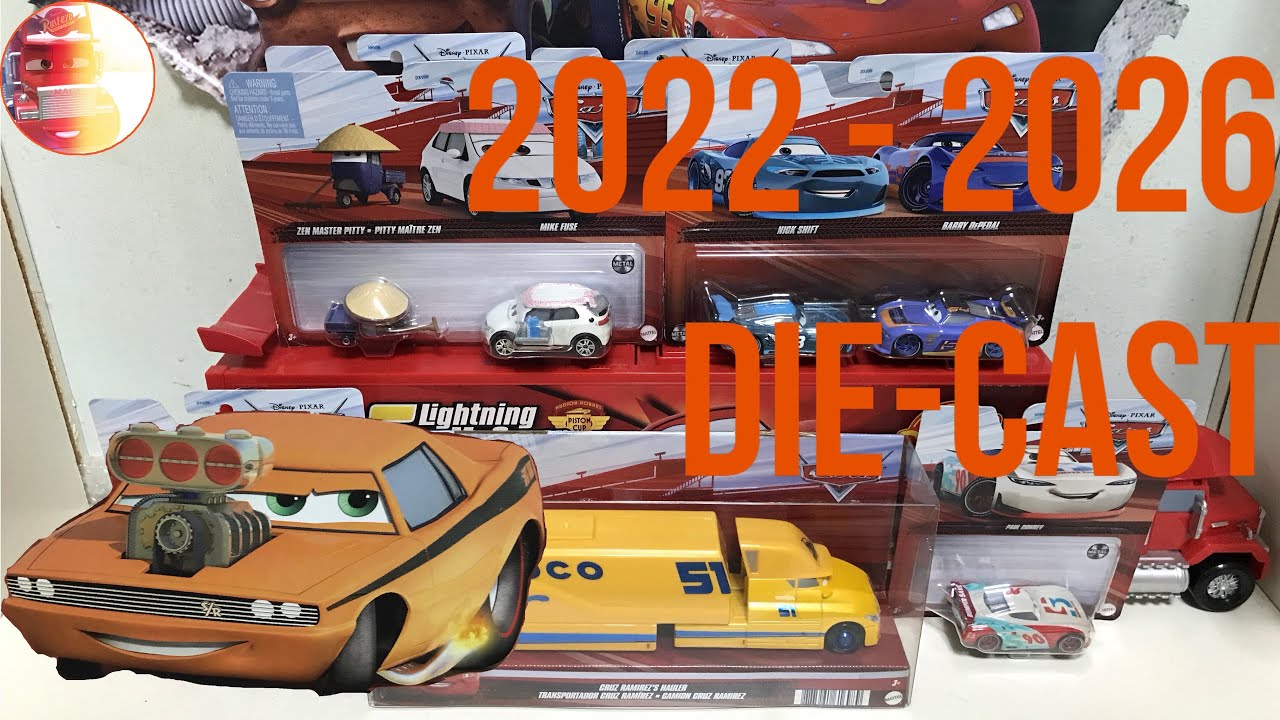Mattel Disney Pixar Cars 2022-2026 Die Cast (4) | By Toy-Lection on Zav S TV