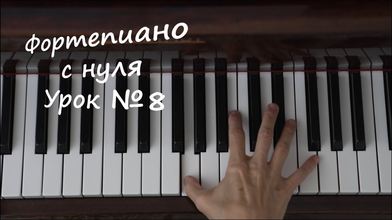 №8. Что такое терция. Фортепиано с нуля.