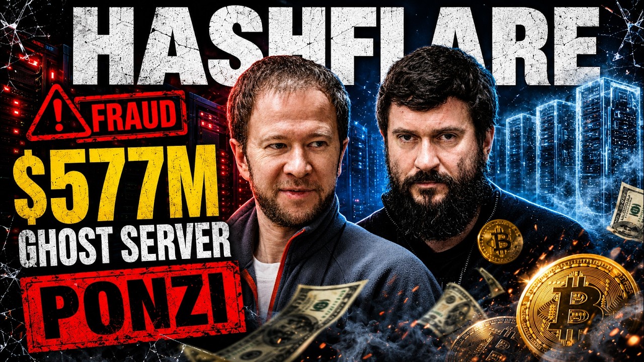 HashFlare's Ghost Servers Exposed | $577M Ponzi Scheme