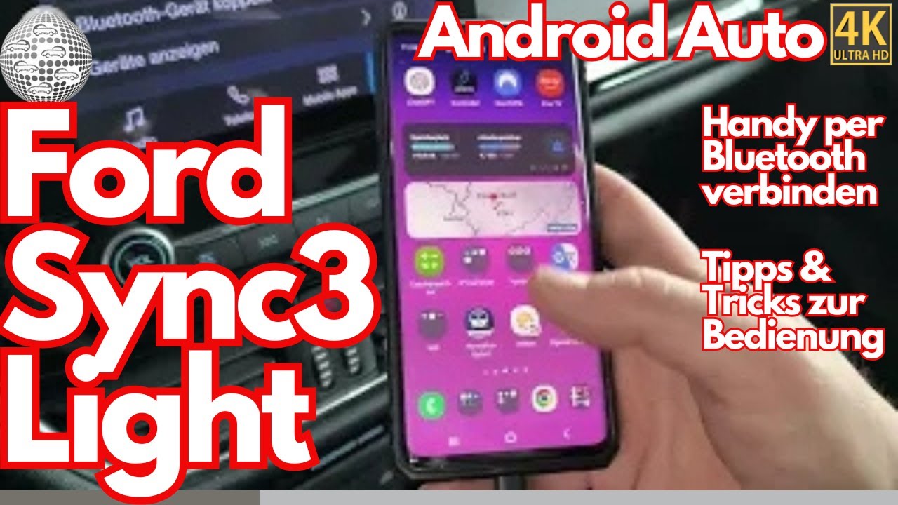 Ford Sync3 Lite - Bluetooth verbinden, Android Auto, Tipps & Tricks