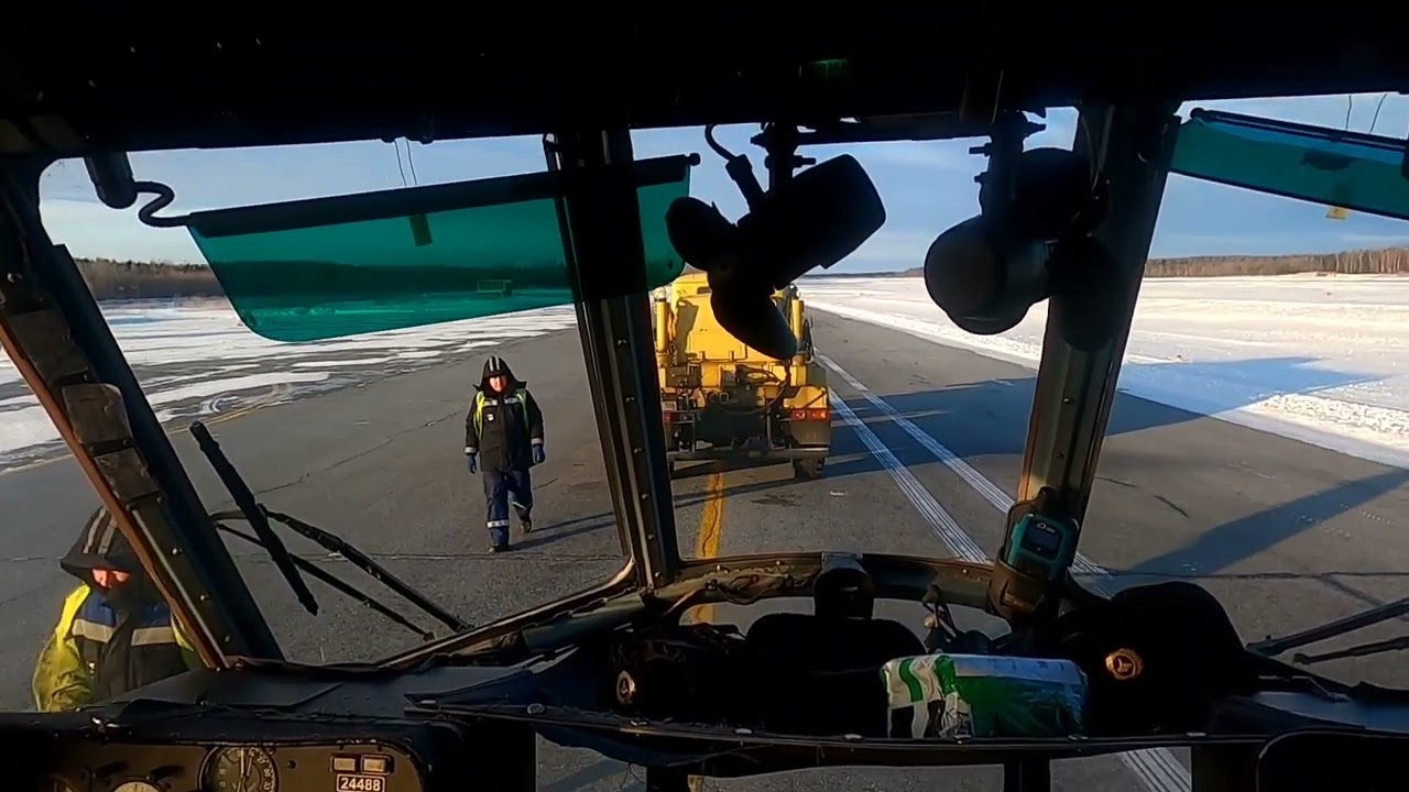 Полет на Ми-8.